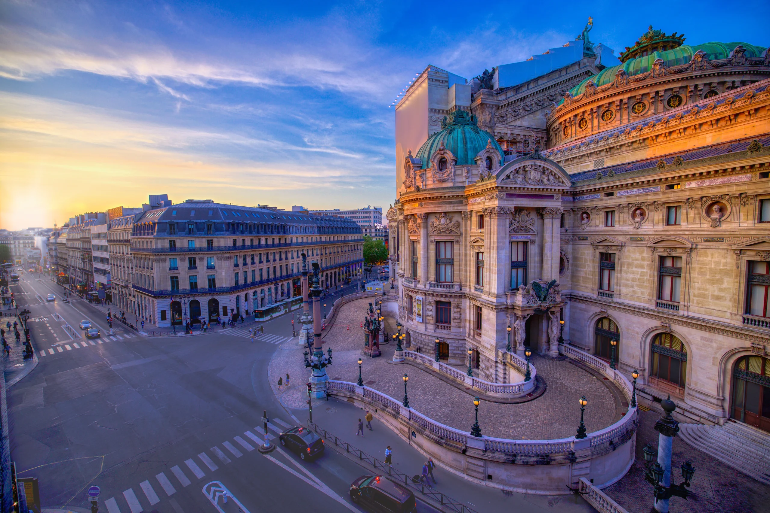 View of Palais Garnier during Heart of Paris guided tour