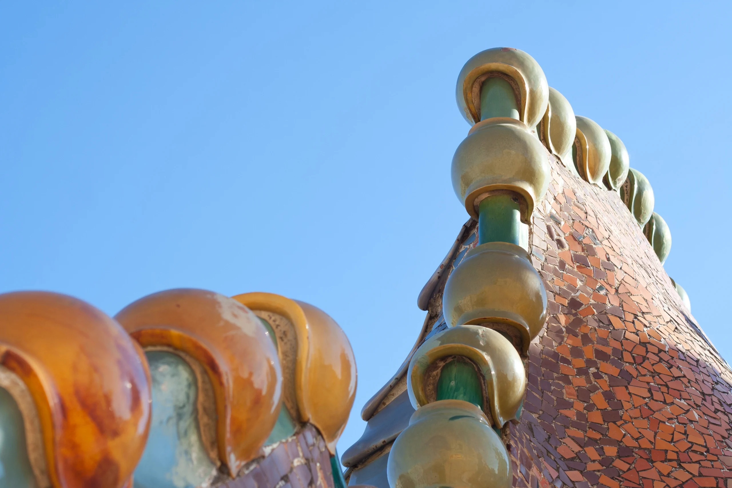 Casa Batlló roof in Barcelona