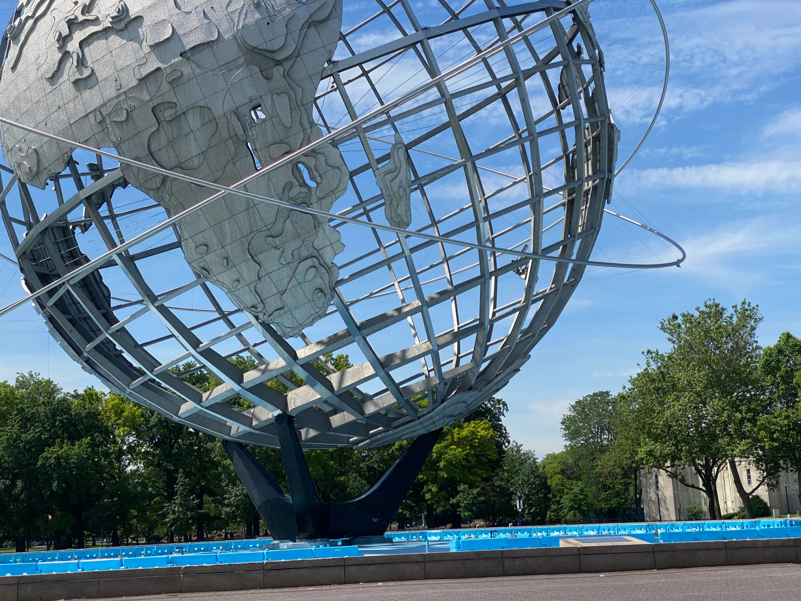 Unisphere without fountains