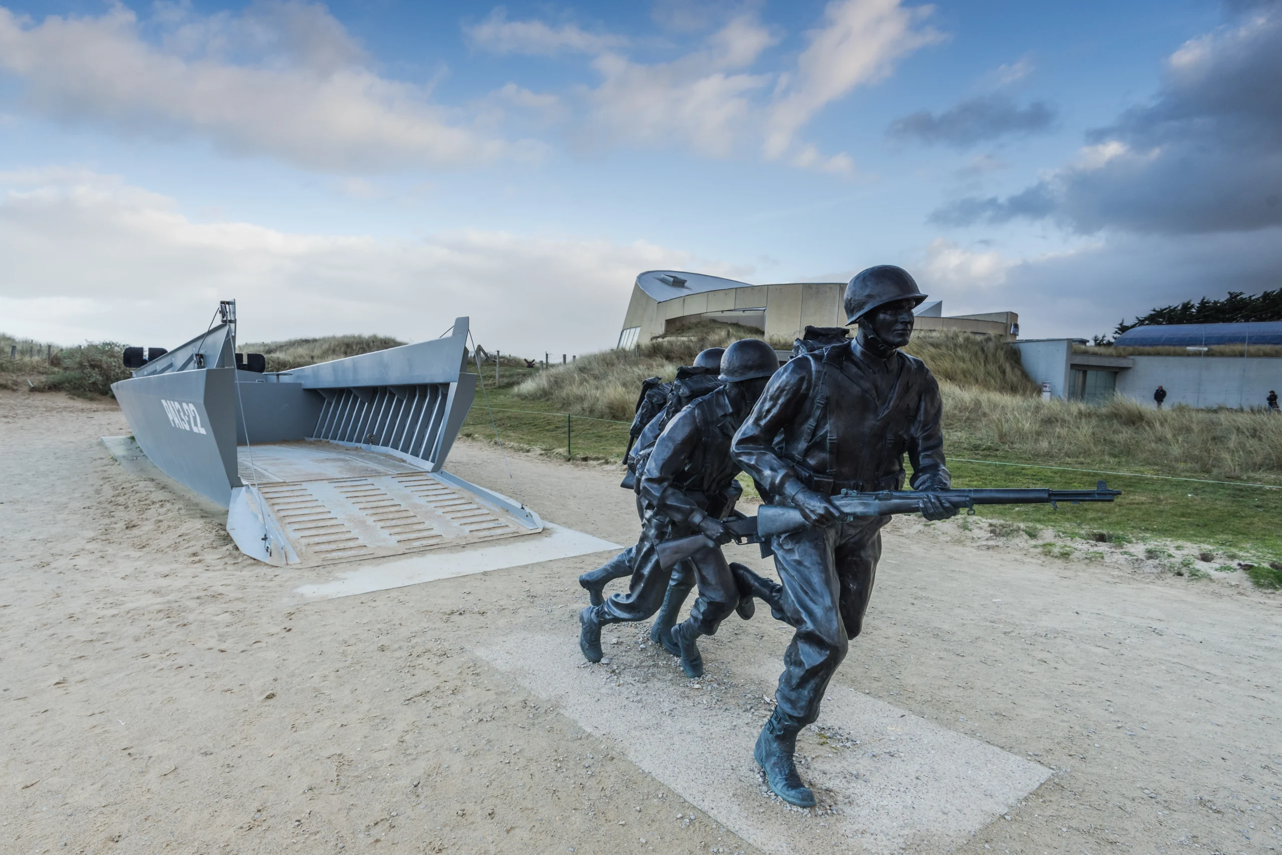 Utah Beach invasion landing memorial