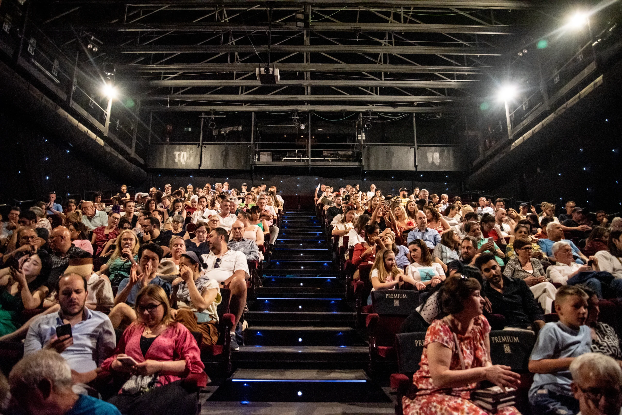 View of crowd during Flamenco Live Show in Seville