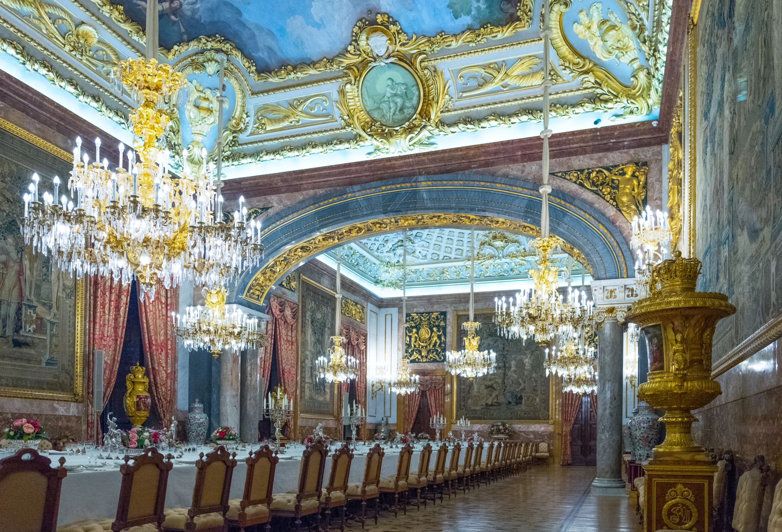 Inside the Royal Palace of Madrid