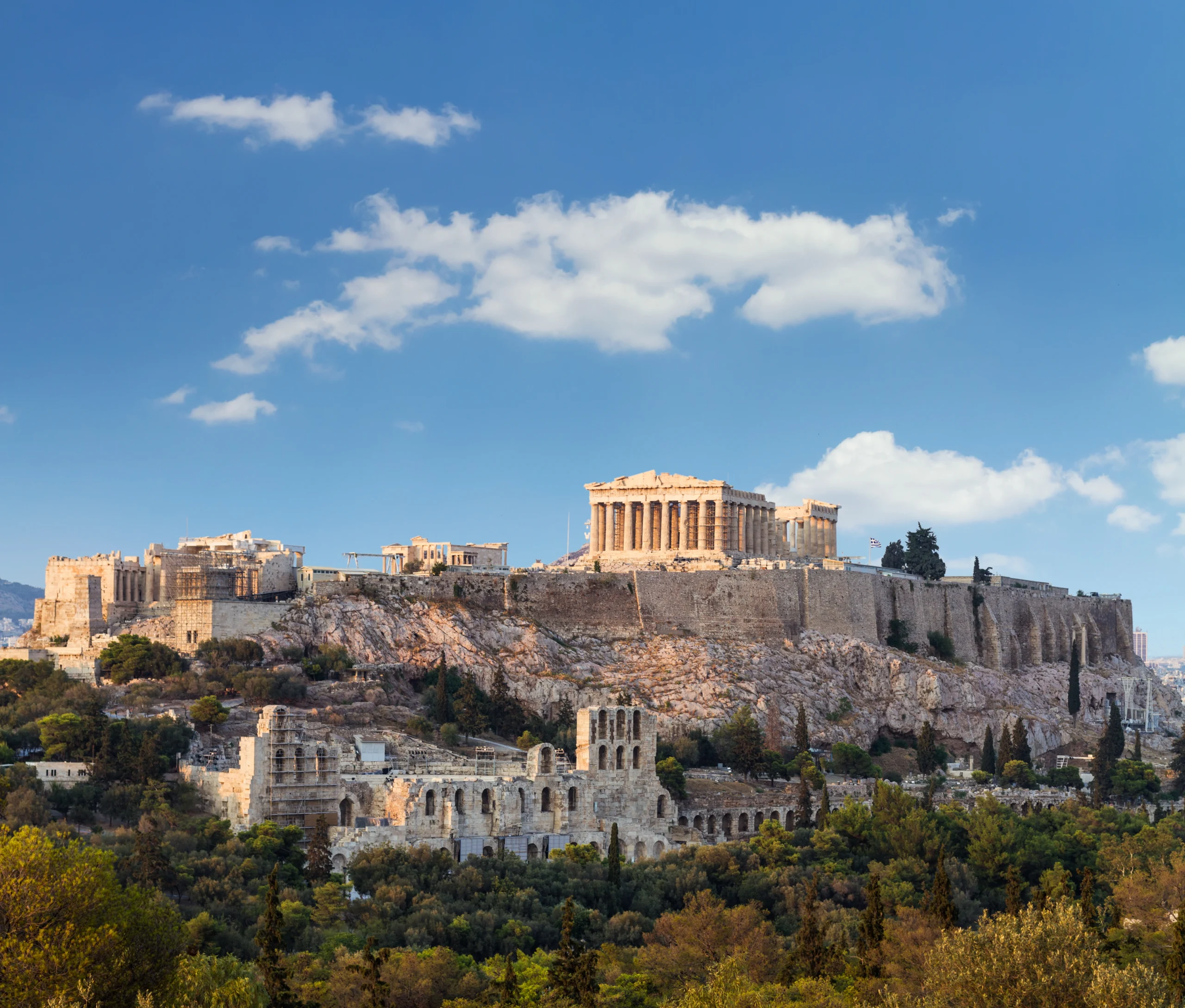 Parthenon, Akropolis in Athens