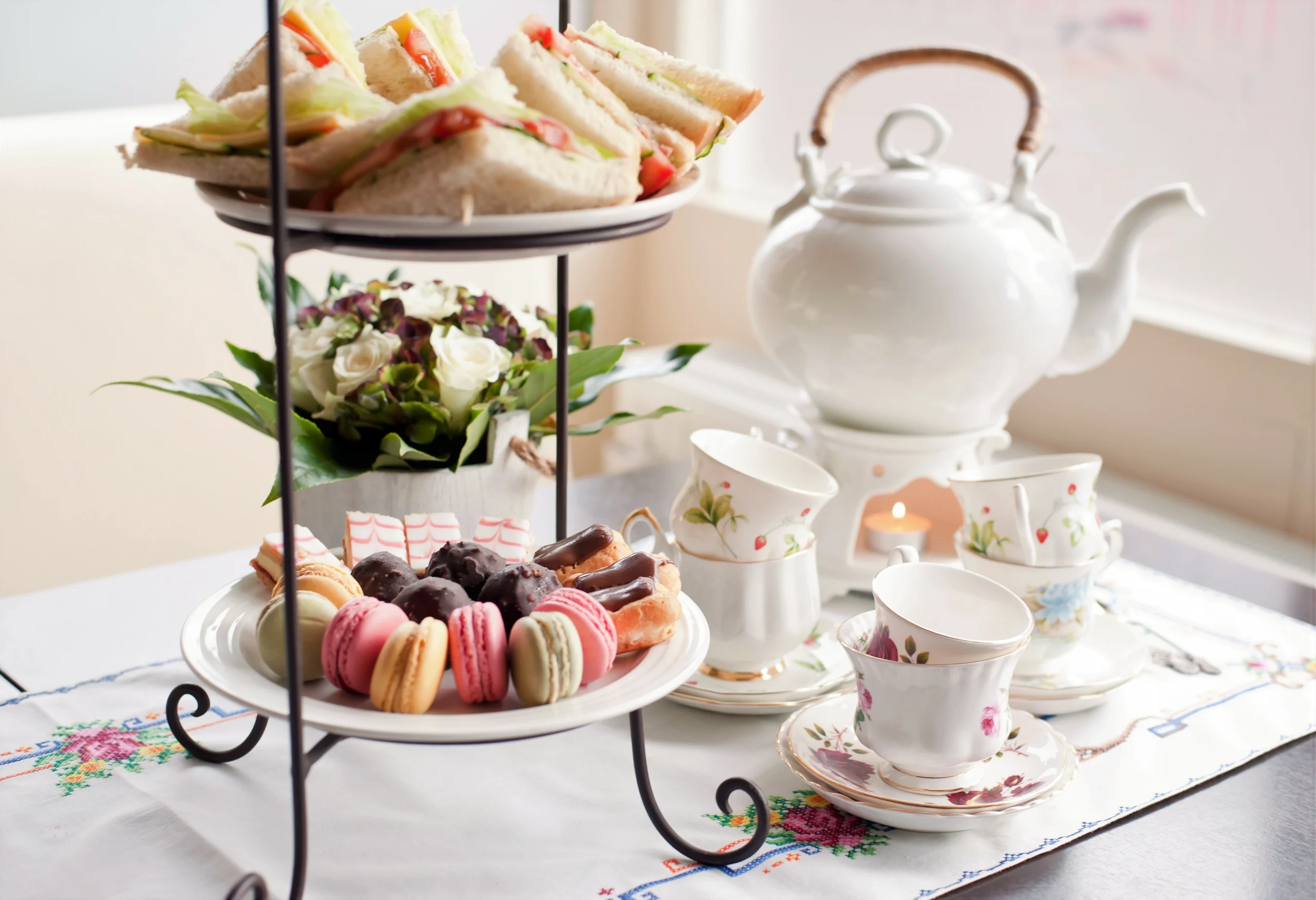 Traditional English Tea served during Royal London Experience