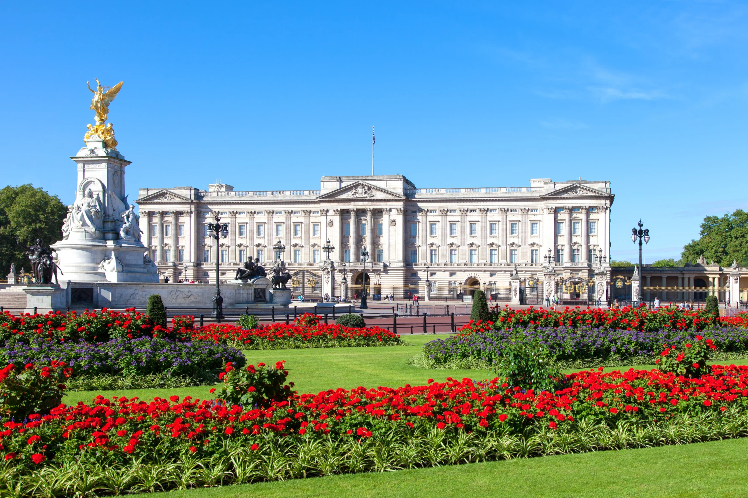 View of Buckingham Palace