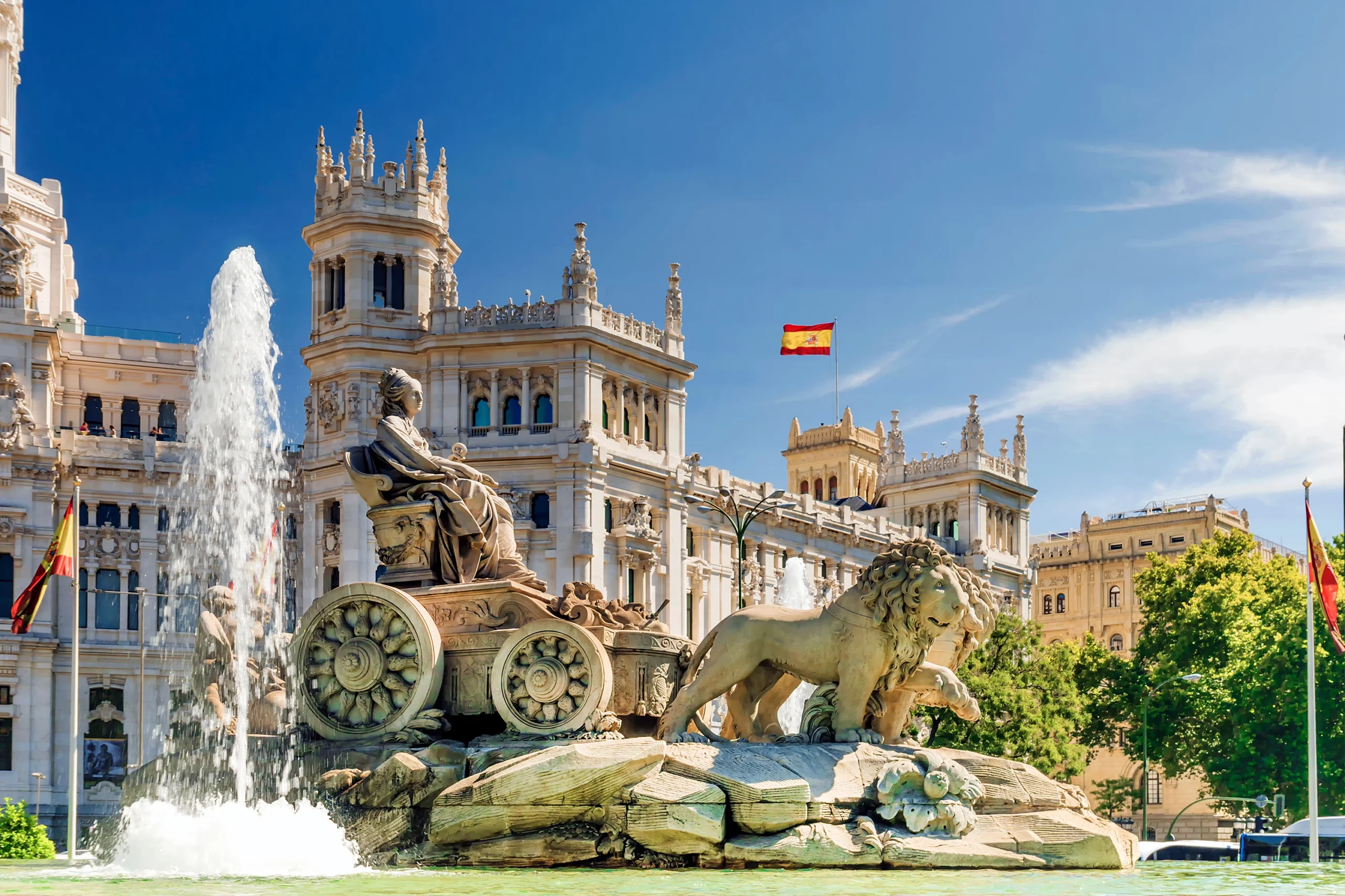 Fountain of Cibeles In Madrid
