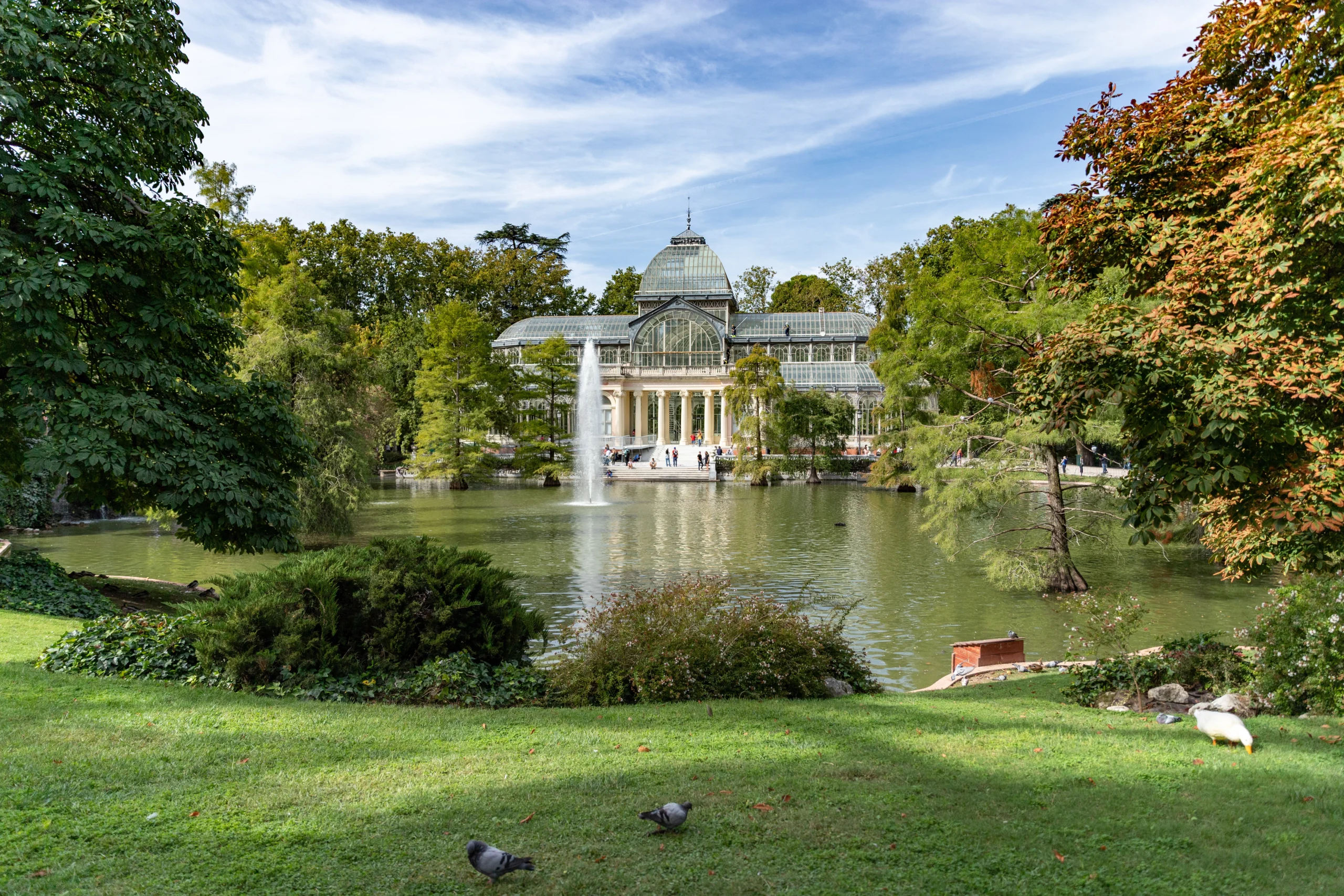 Palacio de Cristal in Retiro Park, Madrid